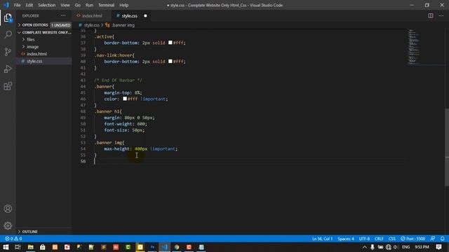 Responsive Personal Portfolio Website using HTML CSS & Bootstrap part-1 смотреть онлайн