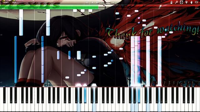 Tokyo Ghoul - Unravel Piano/Violin Cover | Synthesia смотреть онлайн