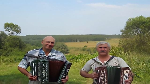 Дуэт гармонистов "Играй гармонь" - А на деревне ночь ,тихая смотреть онлайн