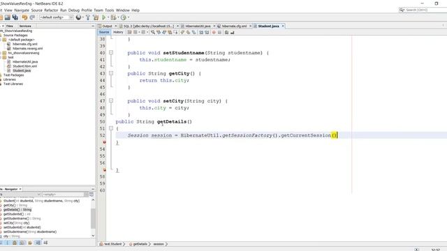 Hibernate Using Reverse Engineering in NetBeans смотреть онлайн