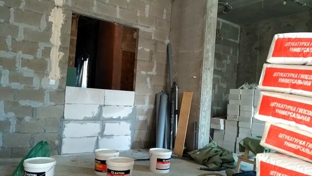 # Ремонт квартиры. Заделка проема газобетонными блоками. смотреть онлайн