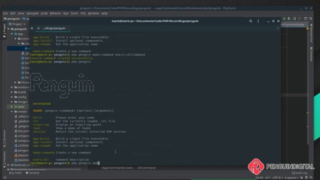 Create your own PHP CLI Tool with Laravel Zero - 9 Group similar commands смотреть онлайн