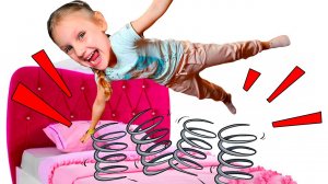 Весёлая история про кроватку для принцессы и странные сны