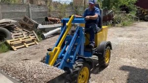 Самый не дорогой Мини-Погрузчик "Муравей 300" Своими руками на заводе "Ремсинез"