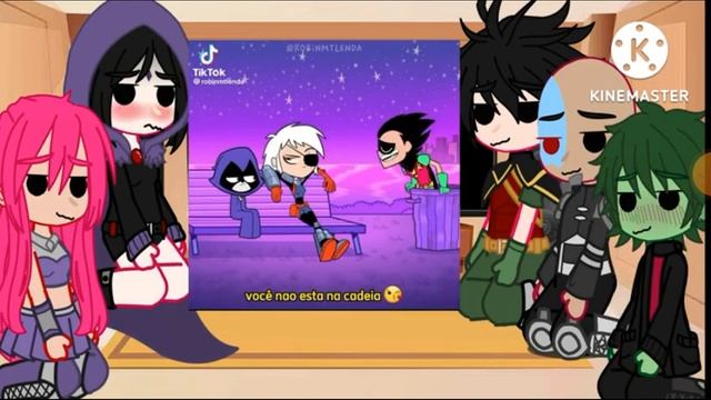 OS JOVENS TITÃS REAGINDO A TIK TOKS . смотреть онлайн