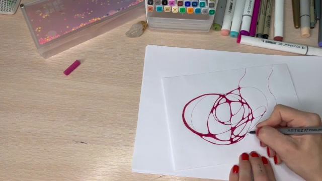 Нейрографика. Быстро снять напряжение и прийти в ресурс смотреть онлайн