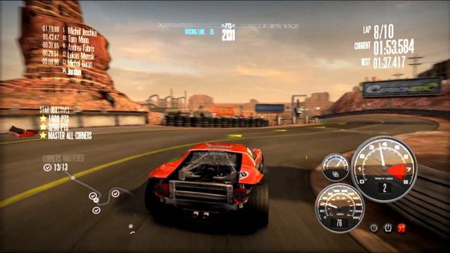 Need for Speed Shift - Career Mode stars (Sony Playstation 3 console gameplay) смотреть онлайн