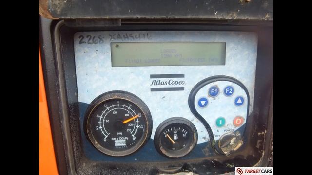 ATLAS COPCO XAHS416MD AIR COMPRESSOR 12BAR 25000L/MIN 880CFM 2003 смотреть онлайн