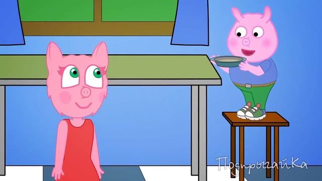 Поросёнок Жорж новые серии Жорж сварил суп