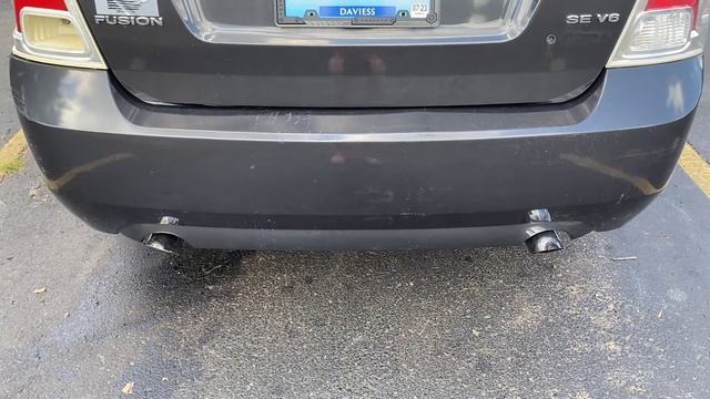 2007 Ford Fusion SE v6 straight pipes/12inch cherry bomb смотреть онлайн