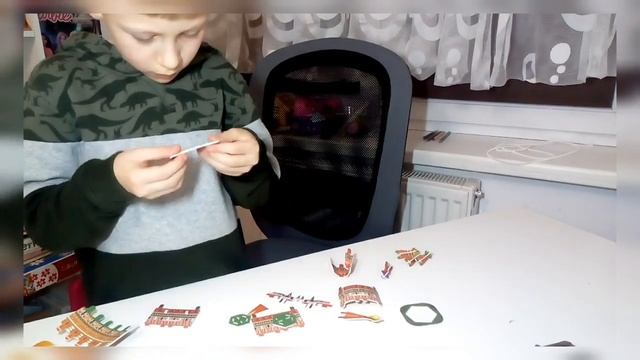 Храм Василия Блаженного. Москва.3D Сборка. ч.1 смотреть онлайн