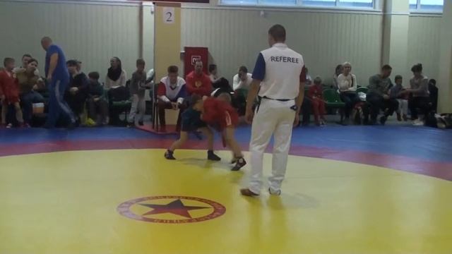 Пономарев Федя вторая схватка (26 кг.) смотреть онлайн