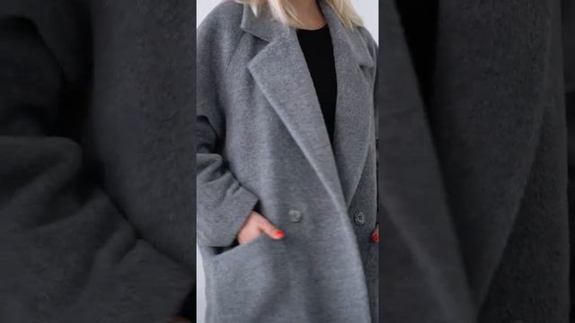 Модель пальто С20100006 gray с альпака смотреть онлайн