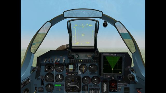 Flanker 2.5 training 02 - HUD смотреть онлайн