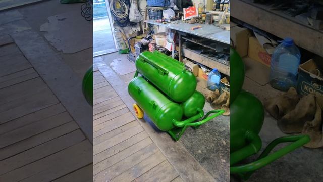 Саморобні ресивери для компресора з газових балонів смотреть онлайн