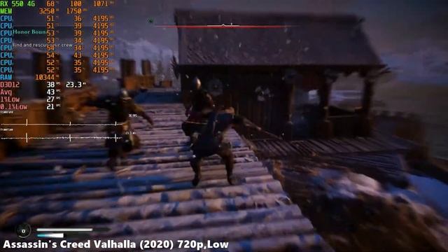 RX 550 4GB + i3 10105F Test in 30 Games 2022 смотреть онлайн