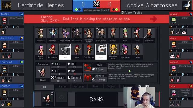 Hardmode New Game+ - Teamfight Manager Stream смотреть онлайн