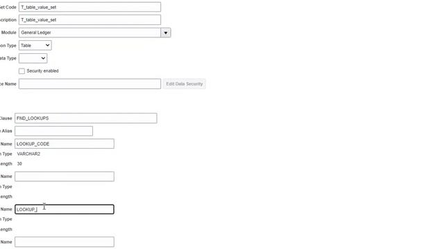Creating Table Value sets in Oracle Fusion смотреть онлайн