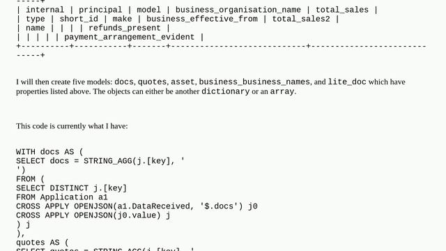 Dba: Detect keys whose values are objects or arrays automatically in SQL JSON Query смотреть онлайн