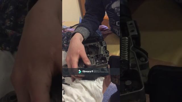 Замена маслонасоса на электропиле 99220 смотреть онлайн