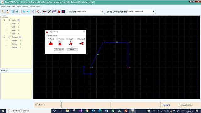 Add support or define node constraints in RKANALYSIS смотреть онлайн
