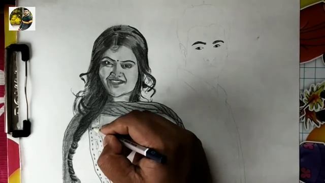 Bojhena Se Bojhena Serial❤ Yash And Madhumita ?// Drawing sketch 2021 ? смотреть онлайн