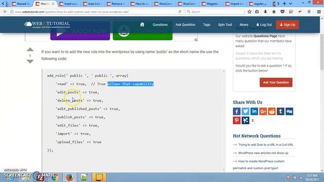 How to Add Custom User Roles on Your WordPress Site смотреть онлайн