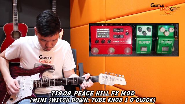 Ibanez TS808 (Original VS Peace Hill FX Tube Mod Part 2) смотреть онлайн