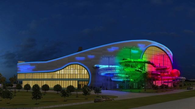 АКВАПАРК ЛАЗУРНЫЙ, Пос РАЗУМНОЕ смотреть онлайн