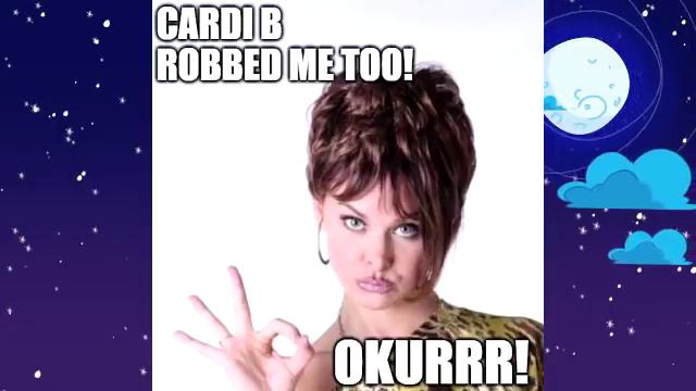 Cardi B Can Not Exclusively Profit on Okurrr term Trademark thrown out смотреть онлайн