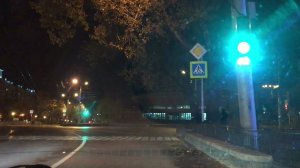 ПОЕЗДКА ПО НОЧНОМУ СТАВРОПОЛЮ, ЦЕНТР ГОРОДА