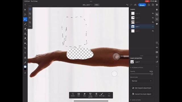 Cyborg iPad Pro photoshop смотреть онлайн