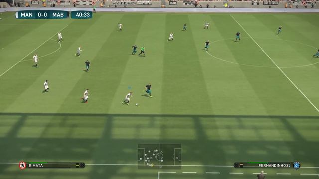 Pro Evolution Soccer 2017 Manchester United vs Man City Full Match смотреть онлайн