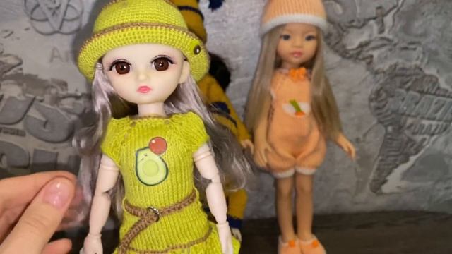 Вязанные вещи, для кукол Паола Рейна и других кукол. смотреть онлайн