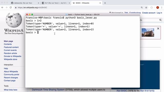 2018 - MAKE YOUR OWN PROGRAMMING LANGUAGE - LEXER (1/3) смотреть онлайн