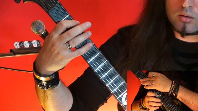 W.E.B. For Bidens - Sakis Darkface guitar playthrough смотреть онлайн