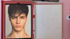 Как нарисовать лицо мужчины карандашом