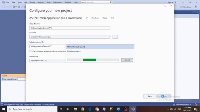 # 3. (Shortcut) How To Create An ASP NET MVC 5 Web Application Using Visual Studio 2022 Step By Ste смотреть онлайн