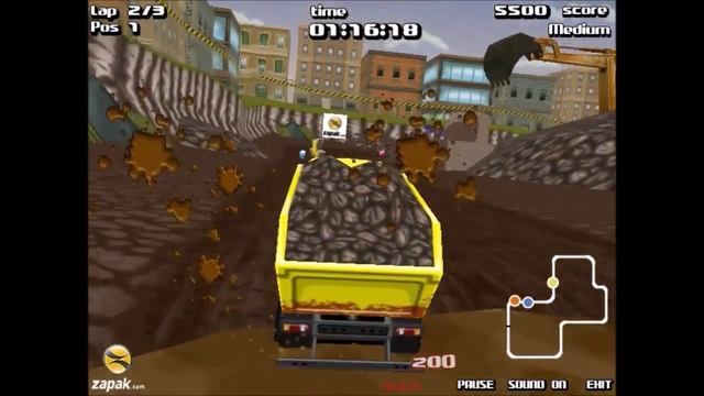 Truck Race - Walkthrough Completo смотреть онлайн