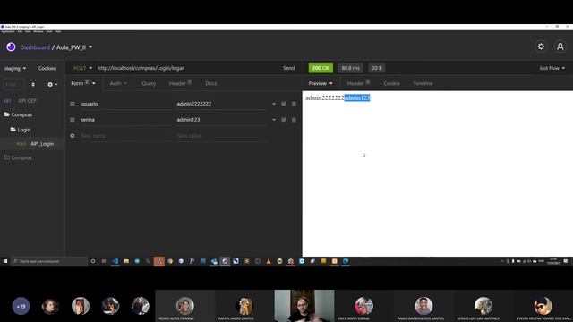 PW II - PHP - Método inserir usuário смотреть онлайн