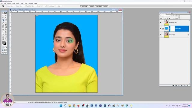 How to Make Passport Size Photo | Photoshop Me Passport Size Photo Kaise Banaye смотреть онлайн