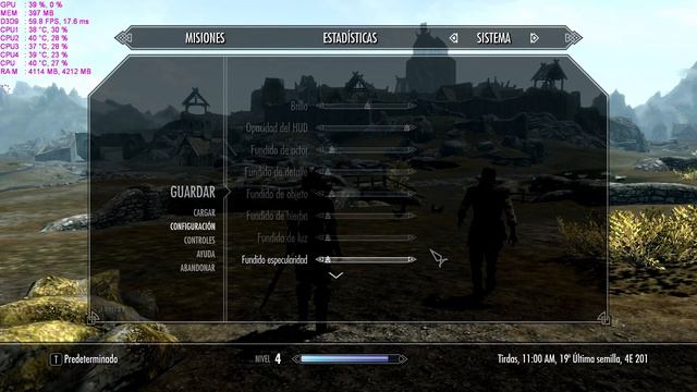 Test Graficos | Skyrim | HD graphics 4600 de intel i5 4460 смотреть онлайн