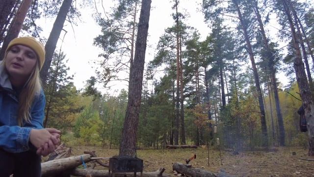 Осенний лес С друзьями у костра October 2021 смотреть онлайн