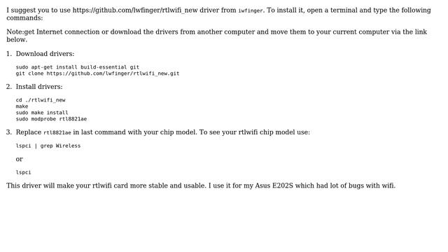 Ubuntu: Realtek RTL8821AE Wifi driver/alternative (3 Solutions!!) смотреть онлайн