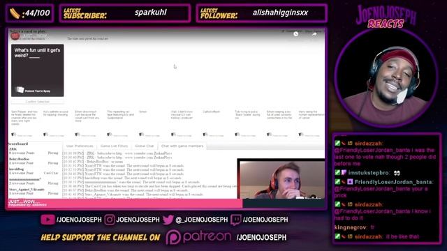 Reaction To JUST....WOW…..Sidemen Cards Against Humanity смотреть онлайн