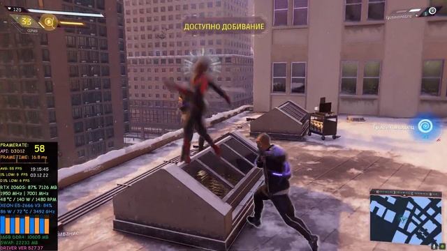 Marvel’s Spider Man Miles Morales /Intel Xeon E5-2666 v3 / NVIDIA RTX 2060 SUPER/ FPS TEST (HDD) смотреть онлайн