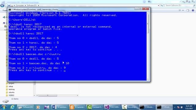 Lập trình hướng đối tượng C++ - Bài 34. Hàm main có đối số dòng lệnh | Bui The Tam смотреть онлайн