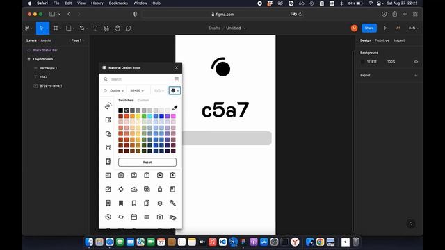 FIGMA 01 - LOGIN SCREEN DESIGN смотреть онлайн