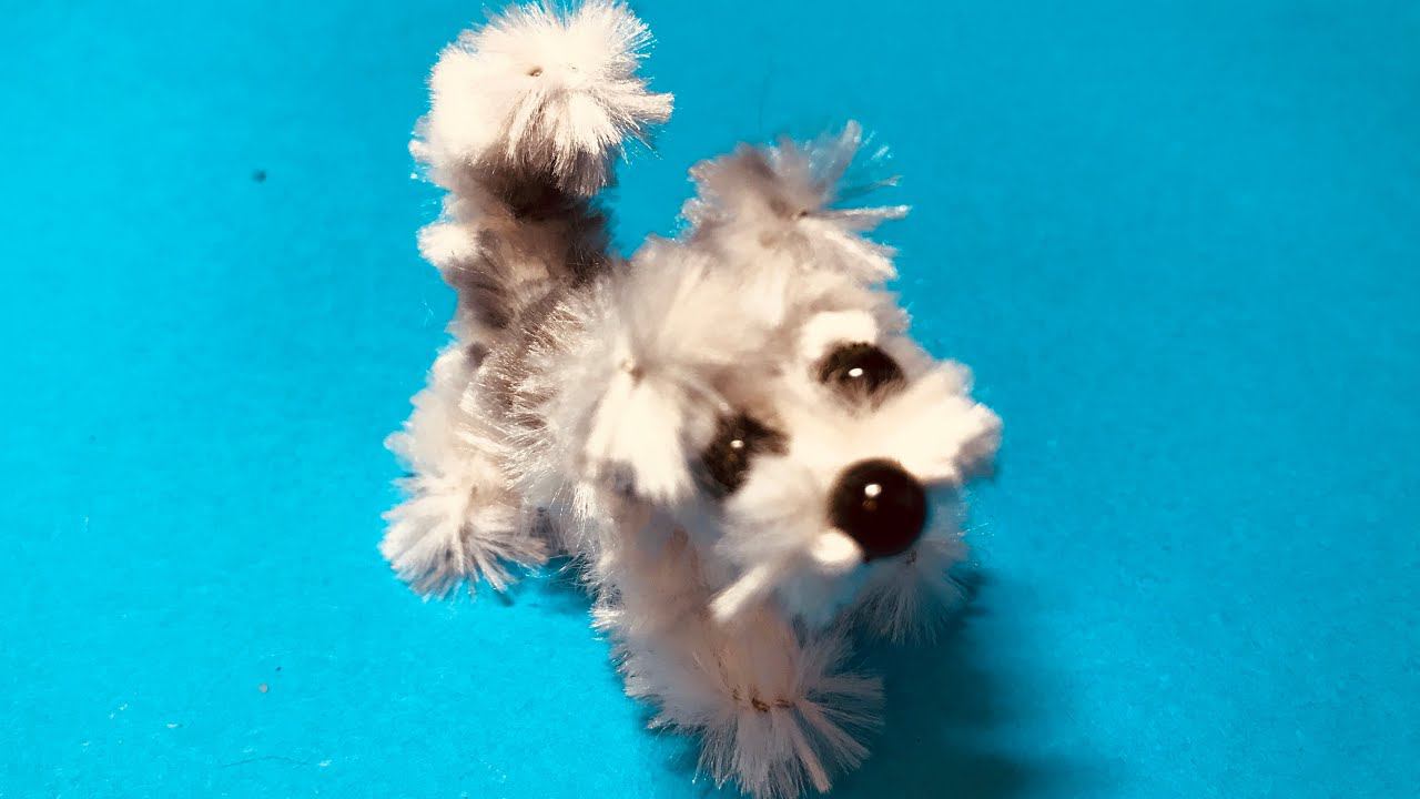 Крошечная собачка | Поделки с детьми | Mini Dog | Diy смотреть онлайн