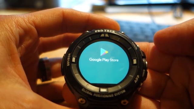 Casio ProTrek Smart WSD-F20: Installing Apps (Setup, Step 3)